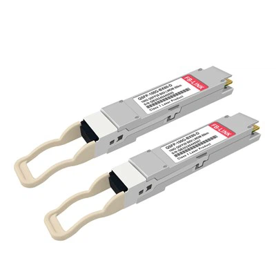 Tek-Fiber Uzun-Mesafeli Bağlantılar için 100G QSFP28 BiDi 80km Optik Alıcı-Verici